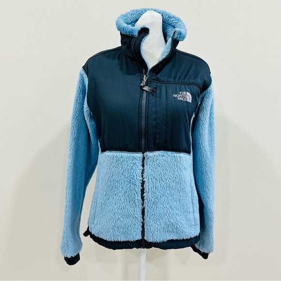 The North Face Sweaters - The North Face Womens Size S/P Blue Full Zip Summit Series Fleece Jacket